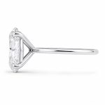 2ct Oval Cut Lab Diamond 14k White Gold - Image 4
