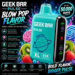 Geek Bar Pulse XL Disposable Vape – Blow Pop | Sweet Candy Flavor | Rechargeable | Up to 50,000 Puffs