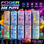 FOGER Switch Pro Disposable Vape Pod – 30,000 Puffs | 5% Nicotine | Premium Mesh Coil | Multiple Flavors