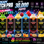 Ice Kream Switch Pro Disposable Vape – 30,000 Puffs | Dual Flavor Switch | Rechargeable | 5% Nicotine | Multiple Flavors