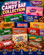 Mother's Medicated Candy Bar Variety Pack – 10 Count Box | Premium Infused Candy Bars | 600MG Total THC