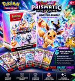 Pokémon Scarlet & Violet: Prismatic Evolutions Booster Bundle (6 Booster Packs) | Factory Sealed Authentic TCG