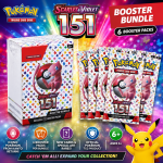 Pokémon Scarlet & Violet 151 Booster Bundle | 6 Booster Packs | Factory Sealed Official Pokémon TCG