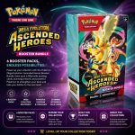 Pokémon TCG: Mega Evolution – Ascended Heroes Booster Bundle (6 Booster Packs)